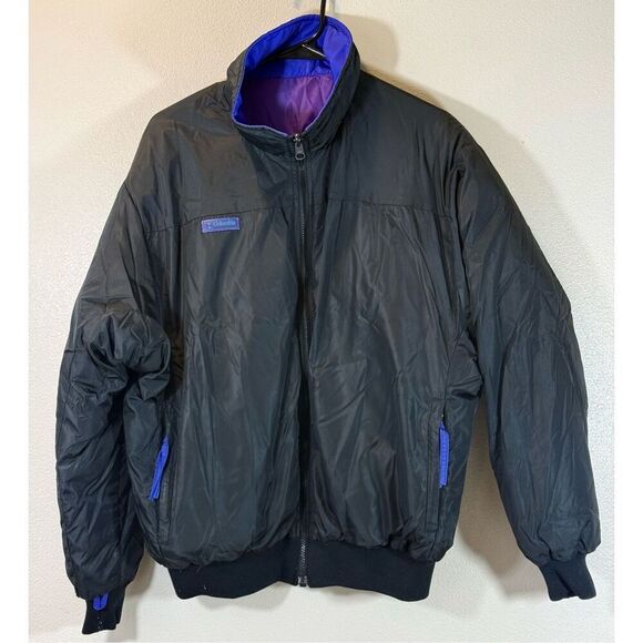 Vintage 1990s Columbia Men’s Radial Sleeve Reversible Jacket Large
